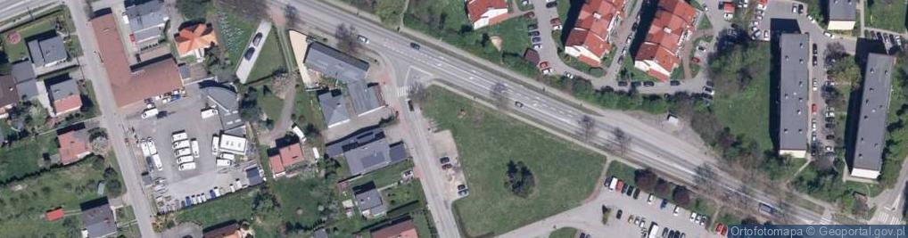 Zdjęcie satelitarne Parking