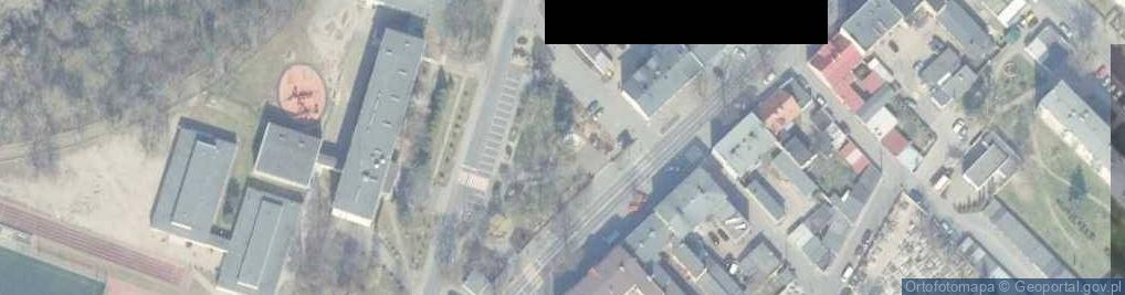 Zdjęcie satelitarne Parking