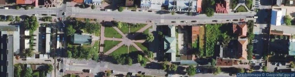 Zdjęcie satelitarne Parking