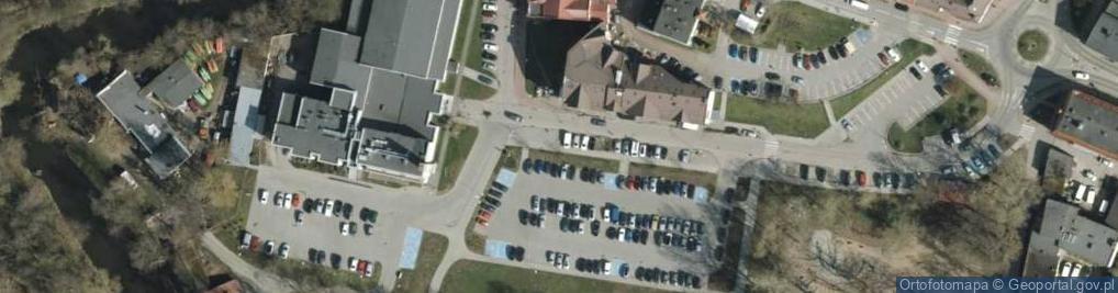 Zdjęcie satelitarne Parking