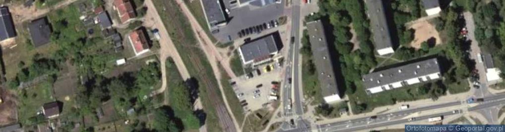 Zdjęcie satelitarne Parking