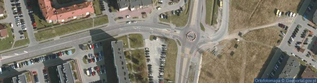 Zdjęcie satelitarne Parking