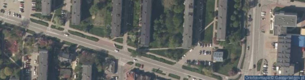 Zdjęcie satelitarne Parking