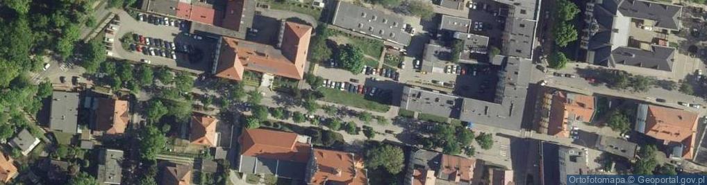 Zdjęcie satelitarne Parking