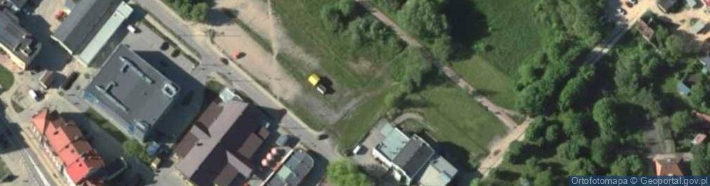 Zdjęcie satelitarne Parking