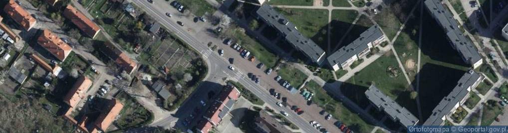 Zdjęcie satelitarne Parking