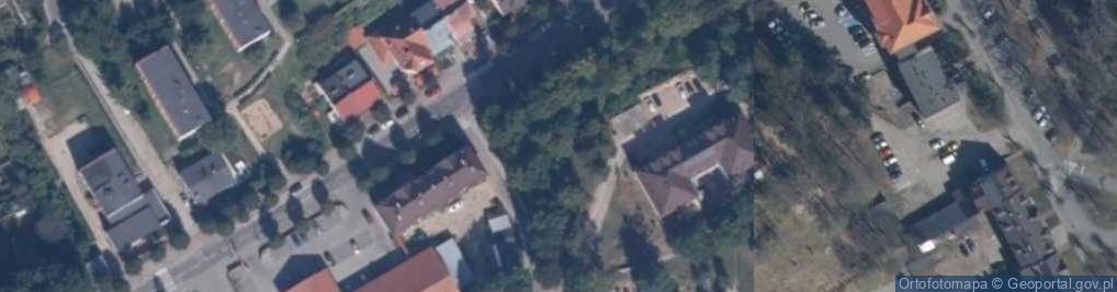 Zdjęcie satelitarne Parking