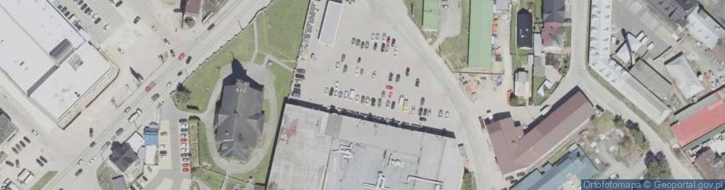 Zdjęcie satelitarne Parking