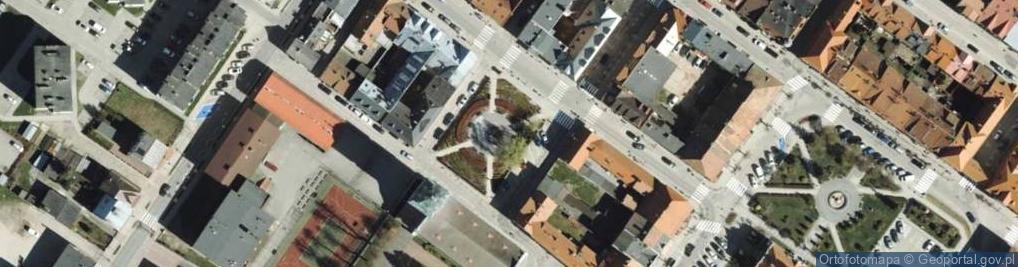 Zdjęcie satelitarne Parking