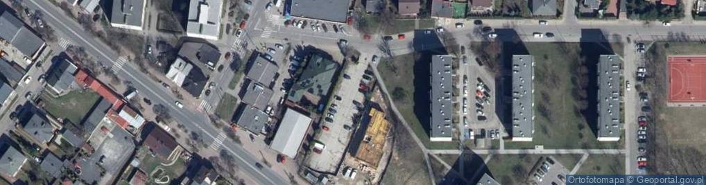 Zdjęcie satelitarne Parking