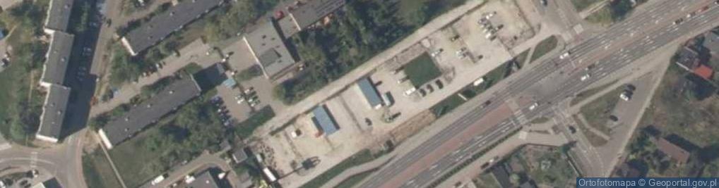 Zdjęcie satelitarne Parking