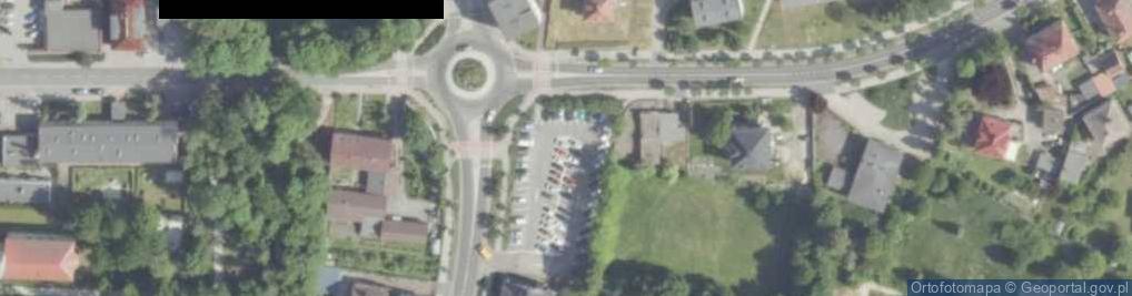 Zdjęcie satelitarne Parking