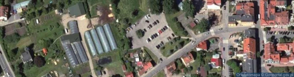 Zdjęcie satelitarne Parking