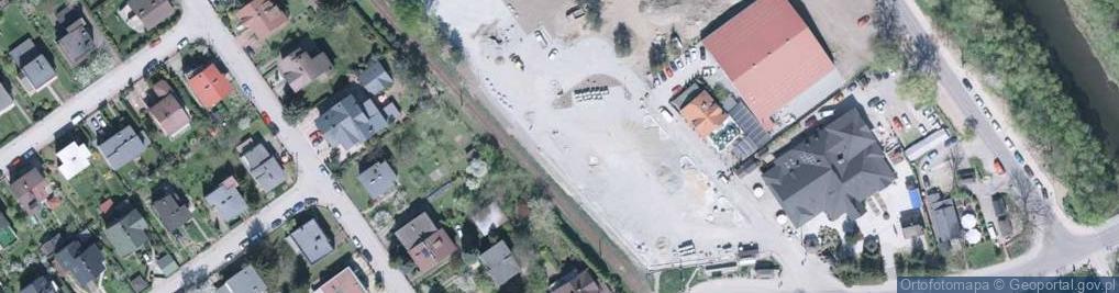 Zdjęcie satelitarne Parking