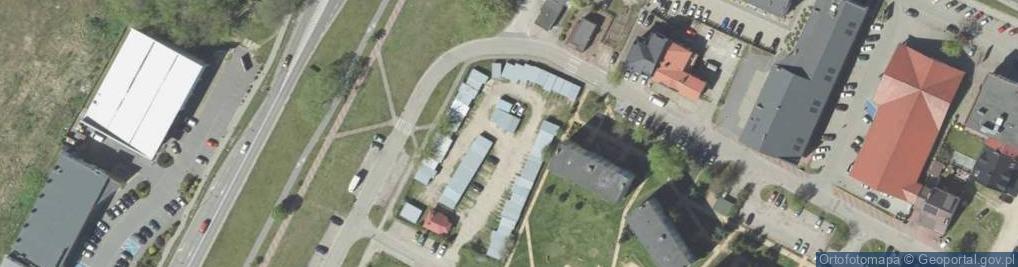 Zdjęcie satelitarne Parking