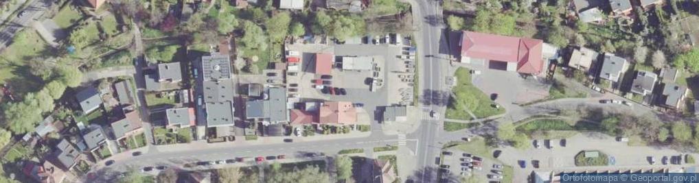 Zdjęcie satelitarne Parking