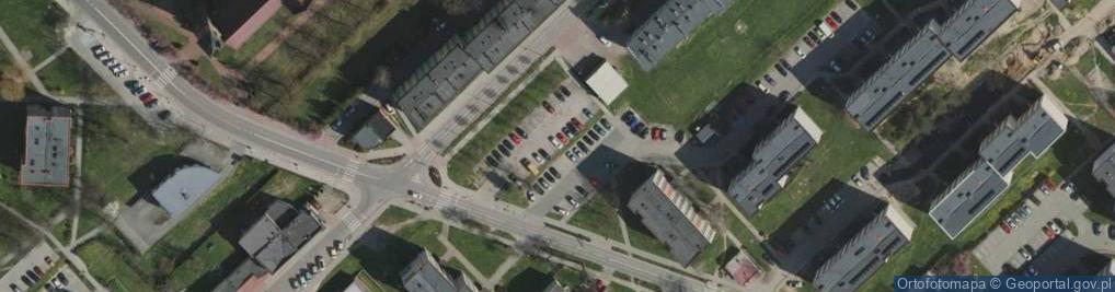 Zdjęcie satelitarne Parking