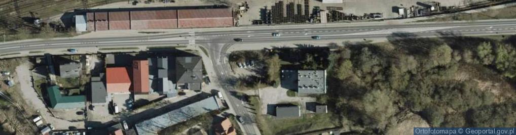 Zdjęcie satelitarne Parking