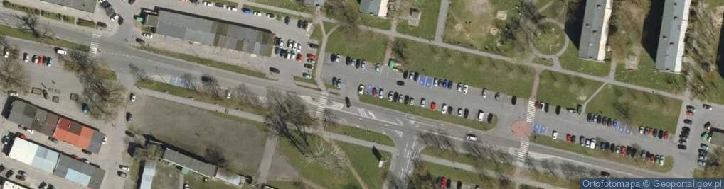 Zdjęcie satelitarne Parking