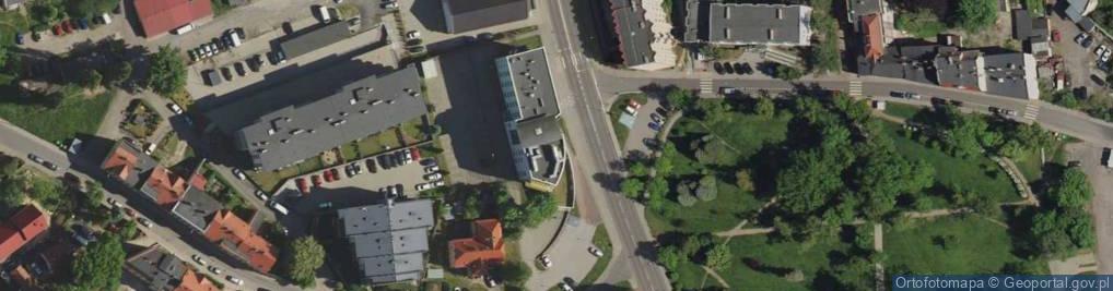 Zdjęcie satelitarne Parking