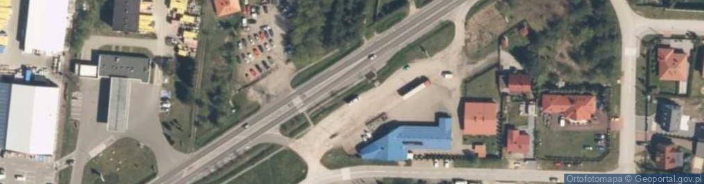 Zdjęcie satelitarne Przy Kominku