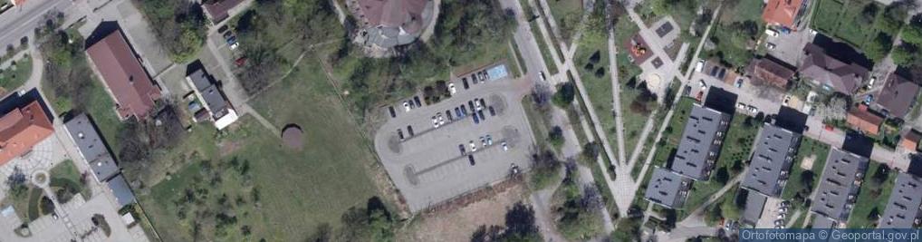 Zdjęcie satelitarne Przy kościele św. Cyryla i Metodego