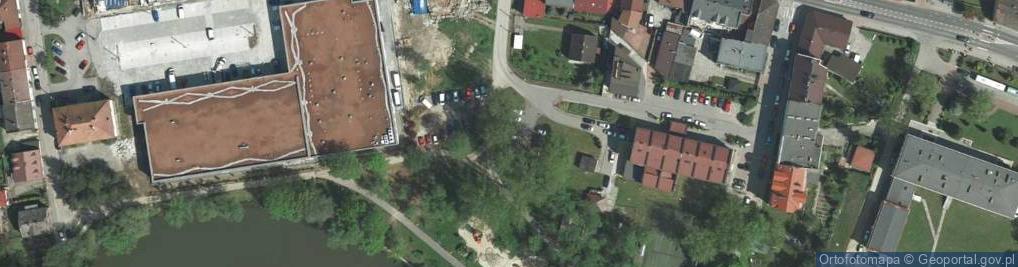 Zdjęcie satelitarne Przy Parku Miejskim