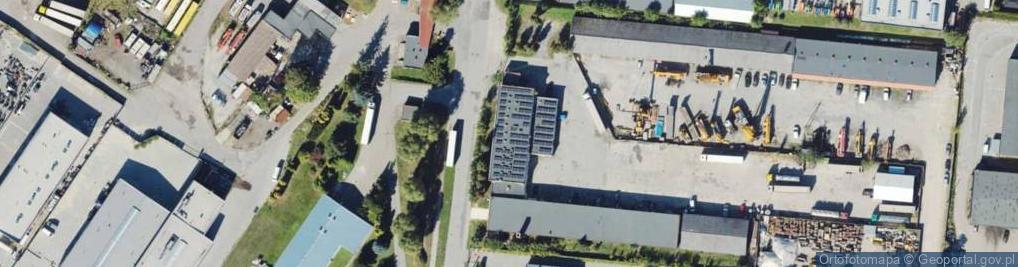 Zdjęcie satelitarne JATEX BHP - Hurtownia i sklep BHP w Tychach