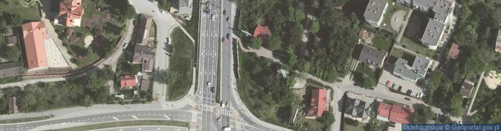 Zdjęcie satelitarne SAFETY Service - Krakowskie Centrum BHP
