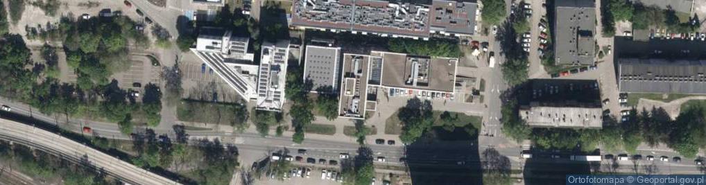 Zdjęcie satelitarne Biblioteka DSW