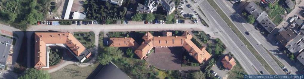 Zdjęcie satelitarne Biblioteka Gimnazjum i Liceum Akademickiego