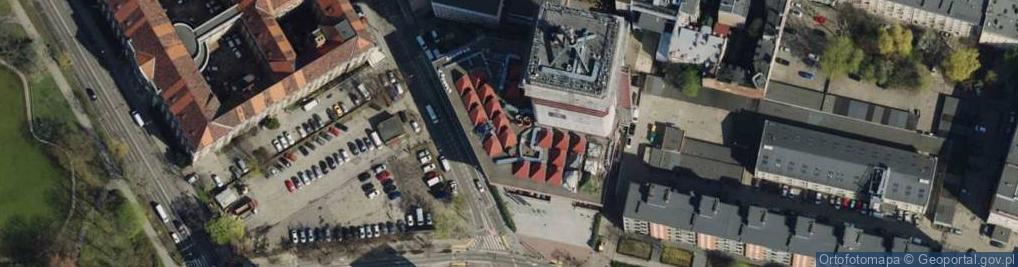 Zdjęcie satelitarne Biblioteka Główna Akademii Ekonomicznej