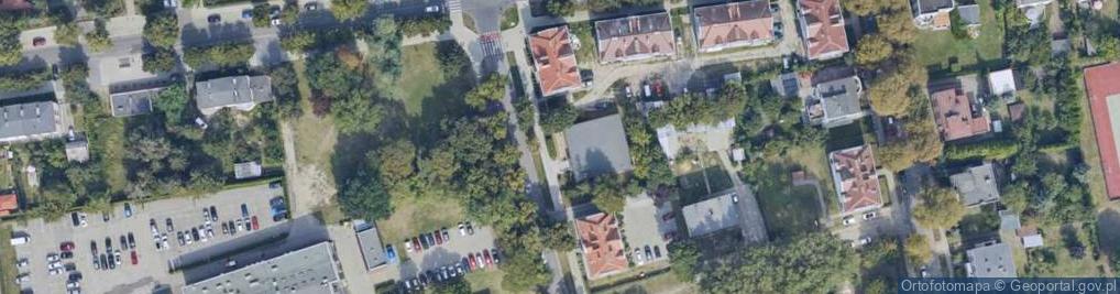 Zdjęcie satelitarne Biblioteka Miejska im. Jana Kasprowicza Filia nr 1