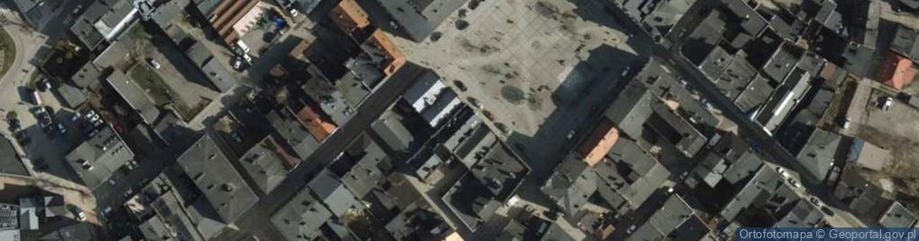 Zdjęcie satelitarne Biblioteka Miejska im. ks. Konstantego Damrota