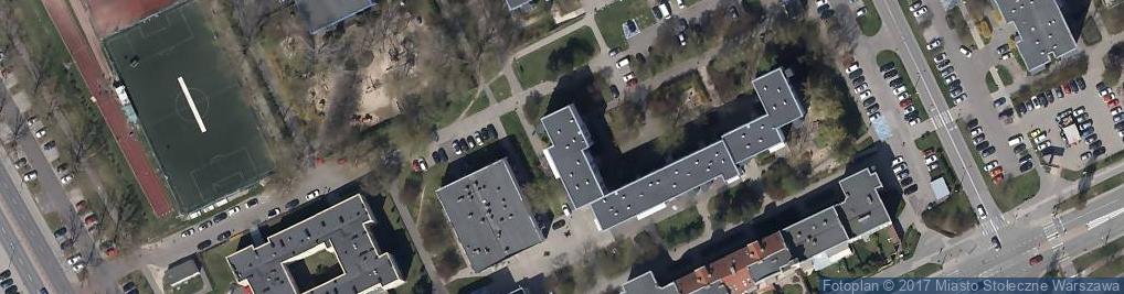 Zdjęcie satelitarne Biblioteka nr 127