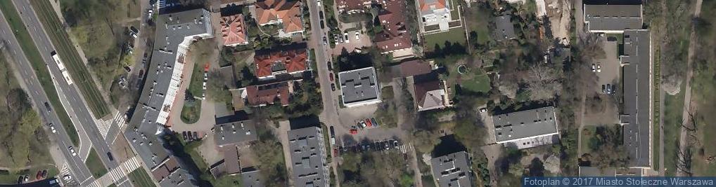 Zdjęcie satelitarne Biblioteka nr 13 i nr 20