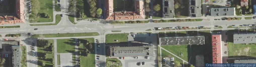 Zdjęcie satelitarne Biblioteka Publiczna Filia Nr 3