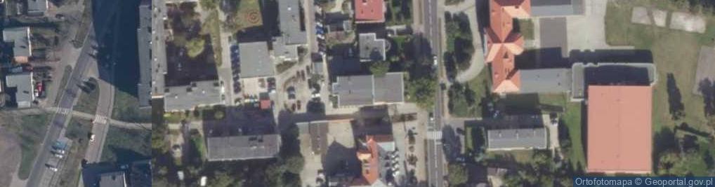 Zdjęcie satelitarne Biblioteka Publiczna Miasta i Gminy Gostyń