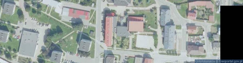 Zdjęcie satelitarne Biblioteka Publiczna Miasta i Gminy