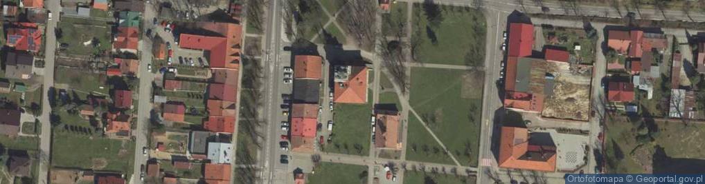 Zdjęcie satelitarne Biblioteka Publiczna Miejska