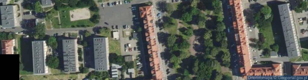 Zdjęcie satelitarne Biblioteka Publiczna Miejska