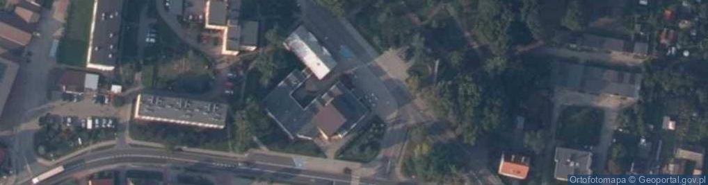 Zdjęcie satelitarne Biblioteka Publiczna w Mirosławcu
