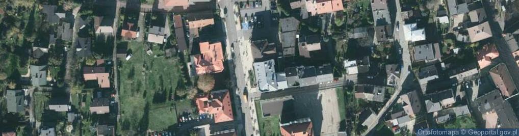 Zdjęcie satelitarne Biblioteka Publiczna w Skoczowie