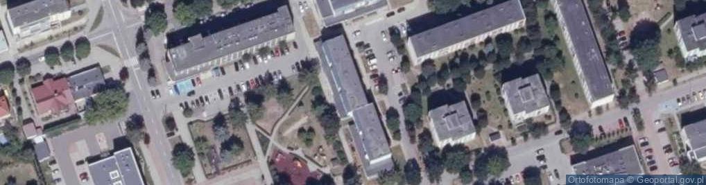 Zdjęcie satelitarne Biblioteka Publiczna w Sokółce