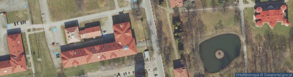 Zdjęcie satelitarne Biblioteka Uczelniana Państwowej Wyższej Szkoły Wschodnioeuro