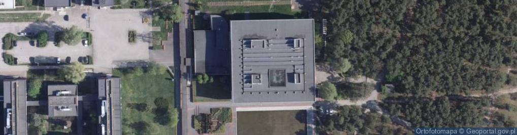 Zdjęcie satelitarne Biblioteka Uniwersytecka