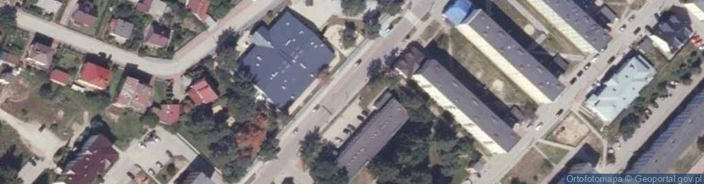 Zdjęcie satelitarne Biblioteka