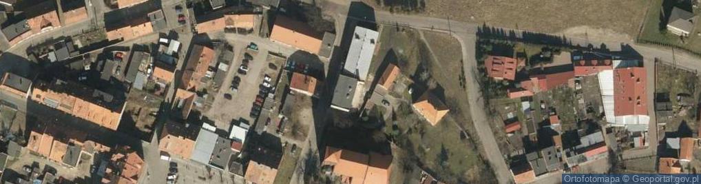Zdjęcie satelitarne Biblioteka