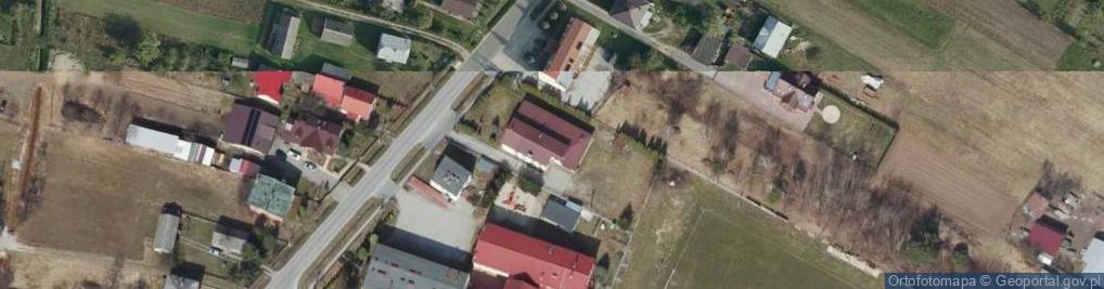 Zdjęcie satelitarne Filia Biblioteczna w Trześni