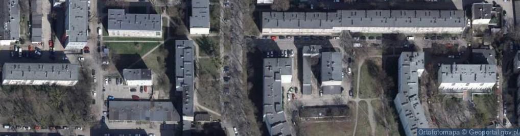 Zdjęcie satelitarne Filia Łódź - Bałuty nr 6